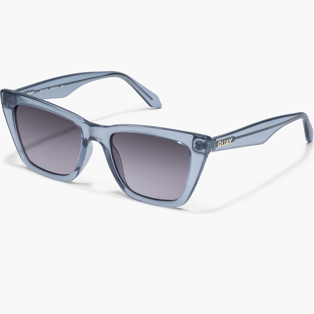 Quay Australia Blue Cat Eye Sunglasses